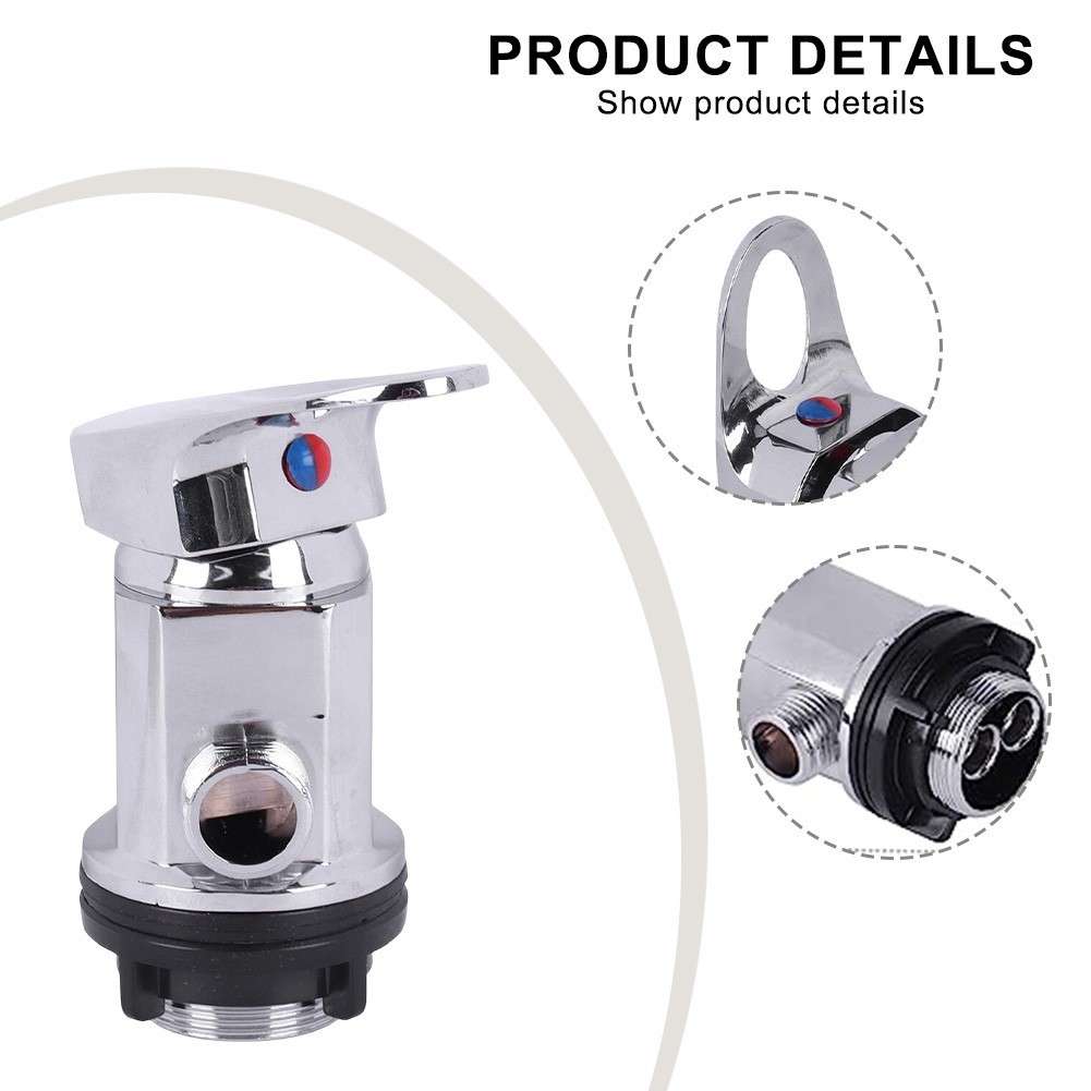 Robust Shower Mixer Tap Zinc Alloy Valve Designed For RV And Camper Use