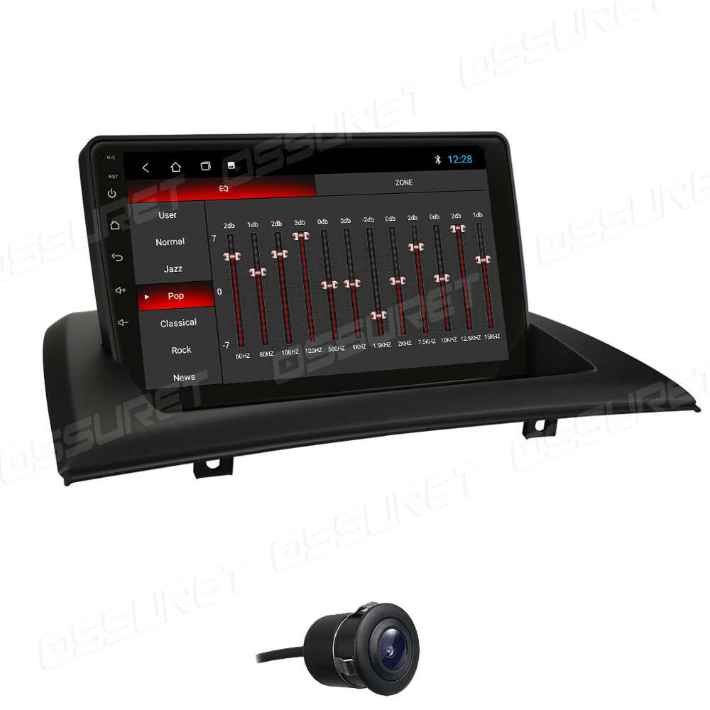 9" Android 9.1 Car Radio GPS Stereo WiFi DAB+ BT Camera For BMW X3 E83 2004-2012