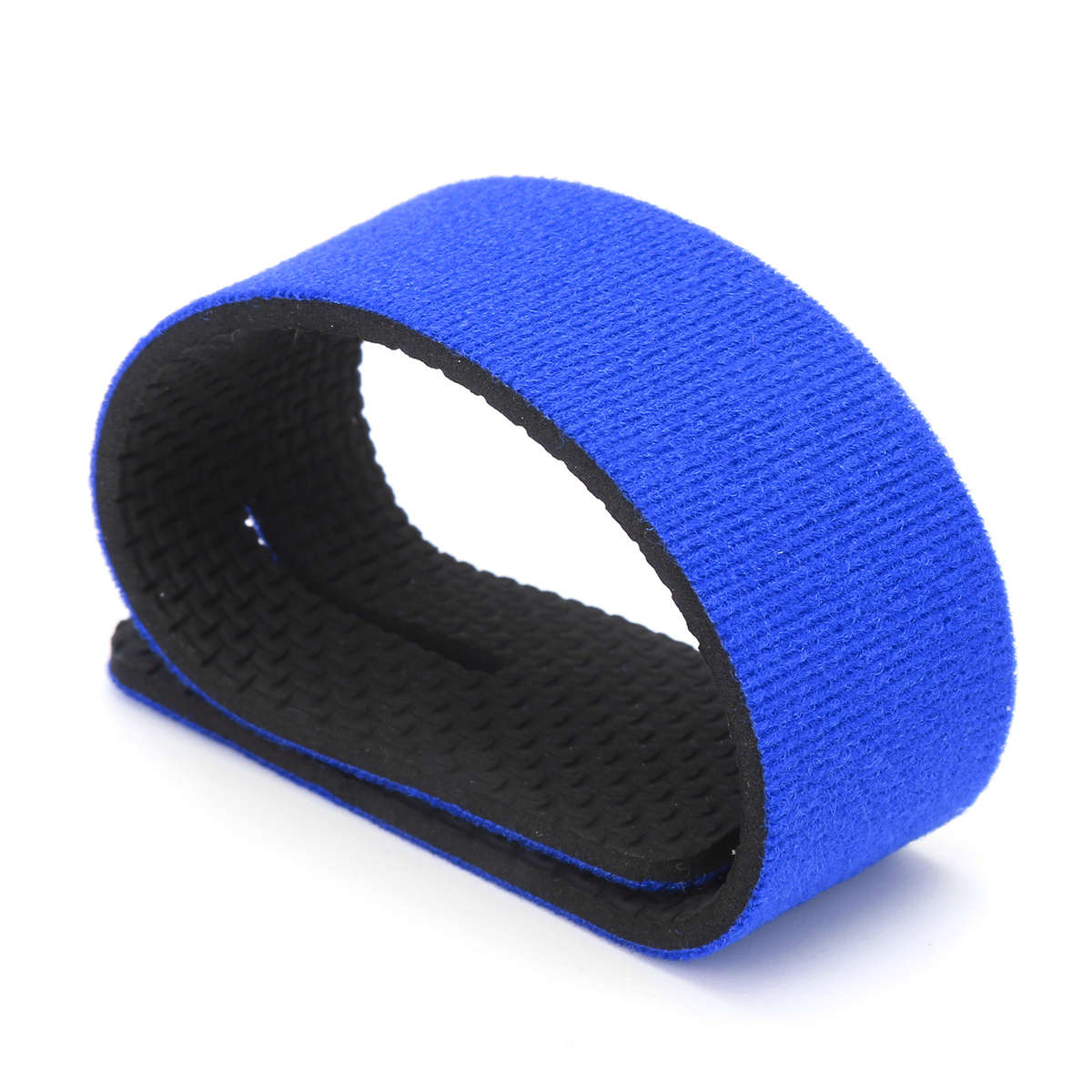 Blue 10pcs Outdoor Fishing Rod Carry Strap Neopreneing Elastic Adjustabl CW