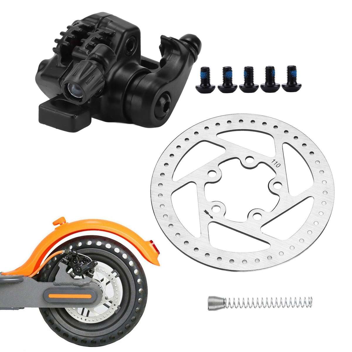 Brakes And Rotors Kit Front And Rear Mechanical Disc Brake Brakes And