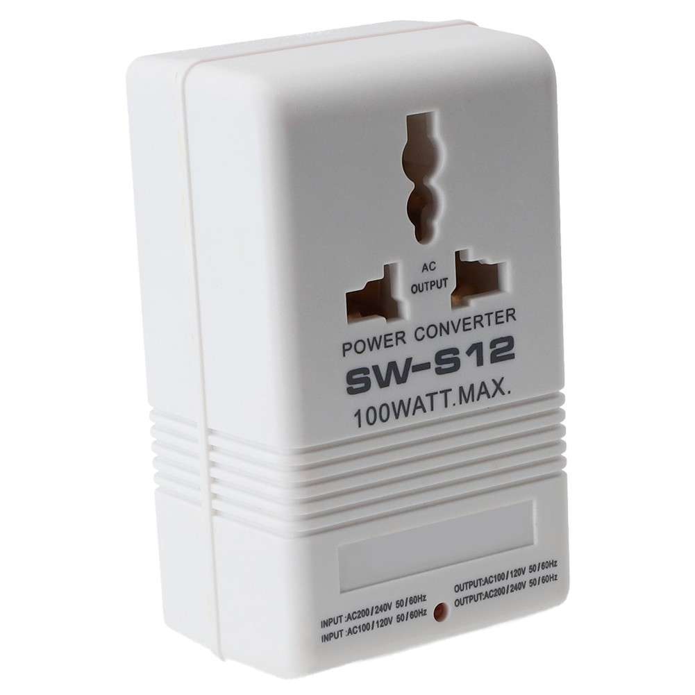 Dual Channel Voltage Converter Convert From 110/120V To 220/240V With Ease