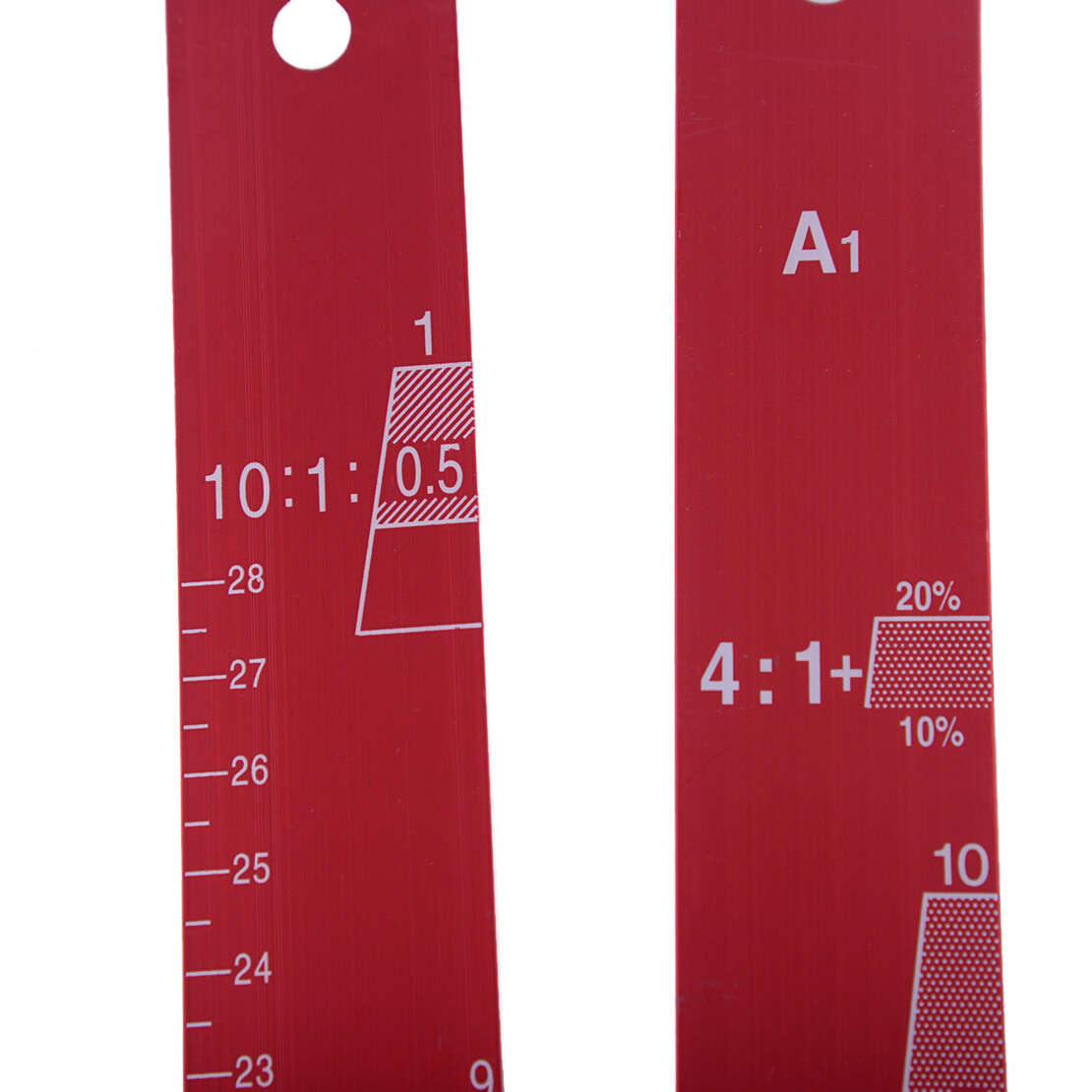 1Pcs Auto Coating Mixing Scale Measuring Stirring Sticks Car Body Paint Ruler
