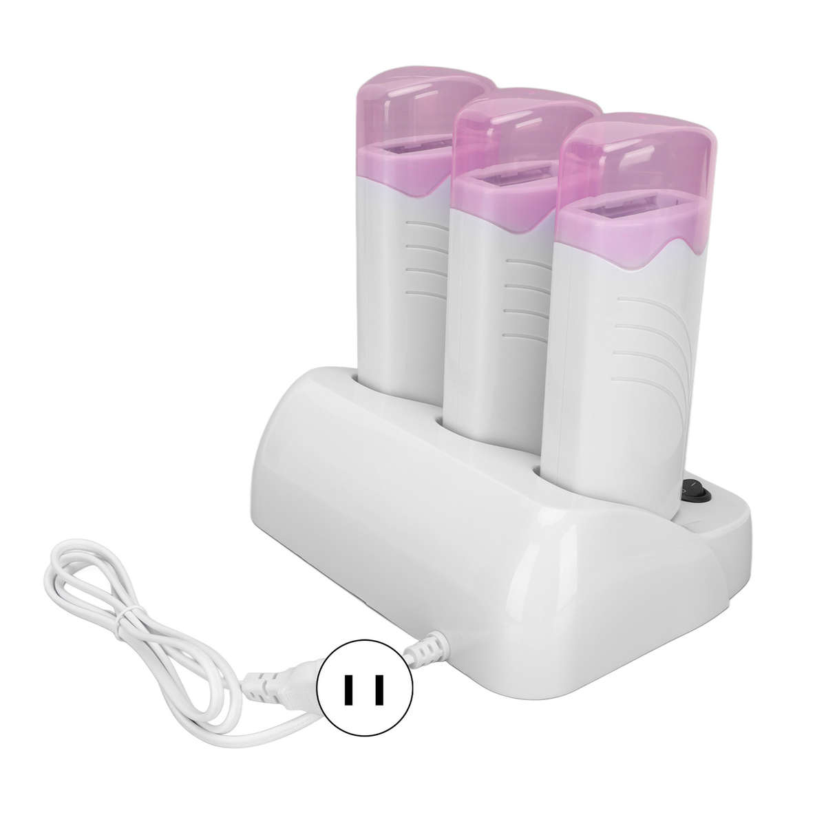 3pcs Epilator Machine Set Portable Electric Hair Removal Wax Epilator Machin CHW