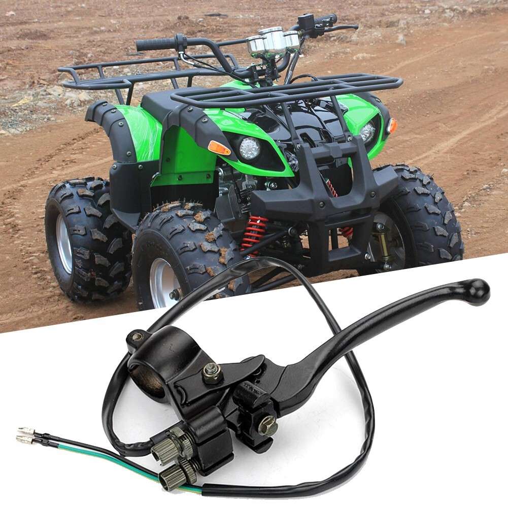 Convenient 22mm Double Pull Front Brake Lever Assembly For 78 ATVs/Quads