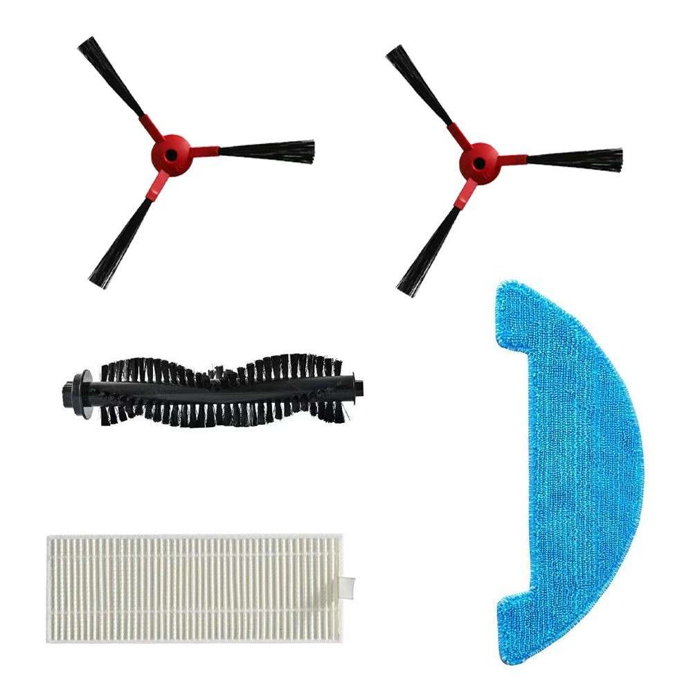 Brush Filter Set Spare Vacuum Robot For Smartai G50 / C50 Mop Cloths