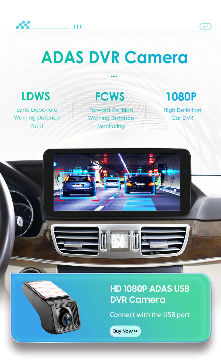 Carplay GPS Radio 10.25" Android13 For Benz E-Class W212 E300 E350 NTG4 2009-12