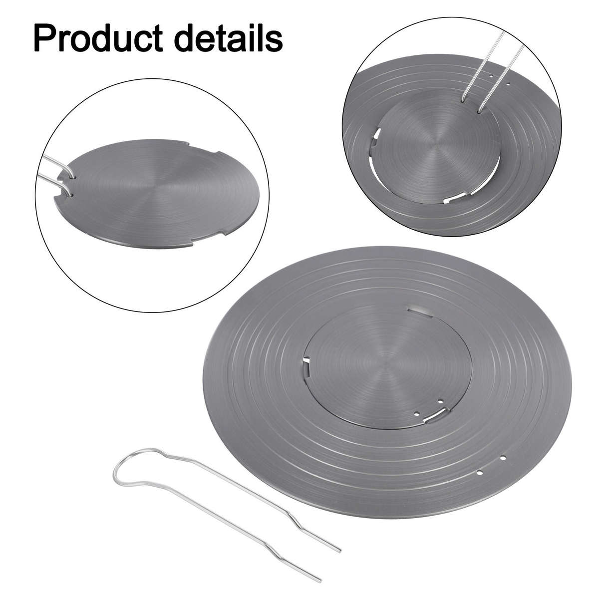 Convenient Storage Cooking Heat Diffuser For Stove Prevents Soup Overflow