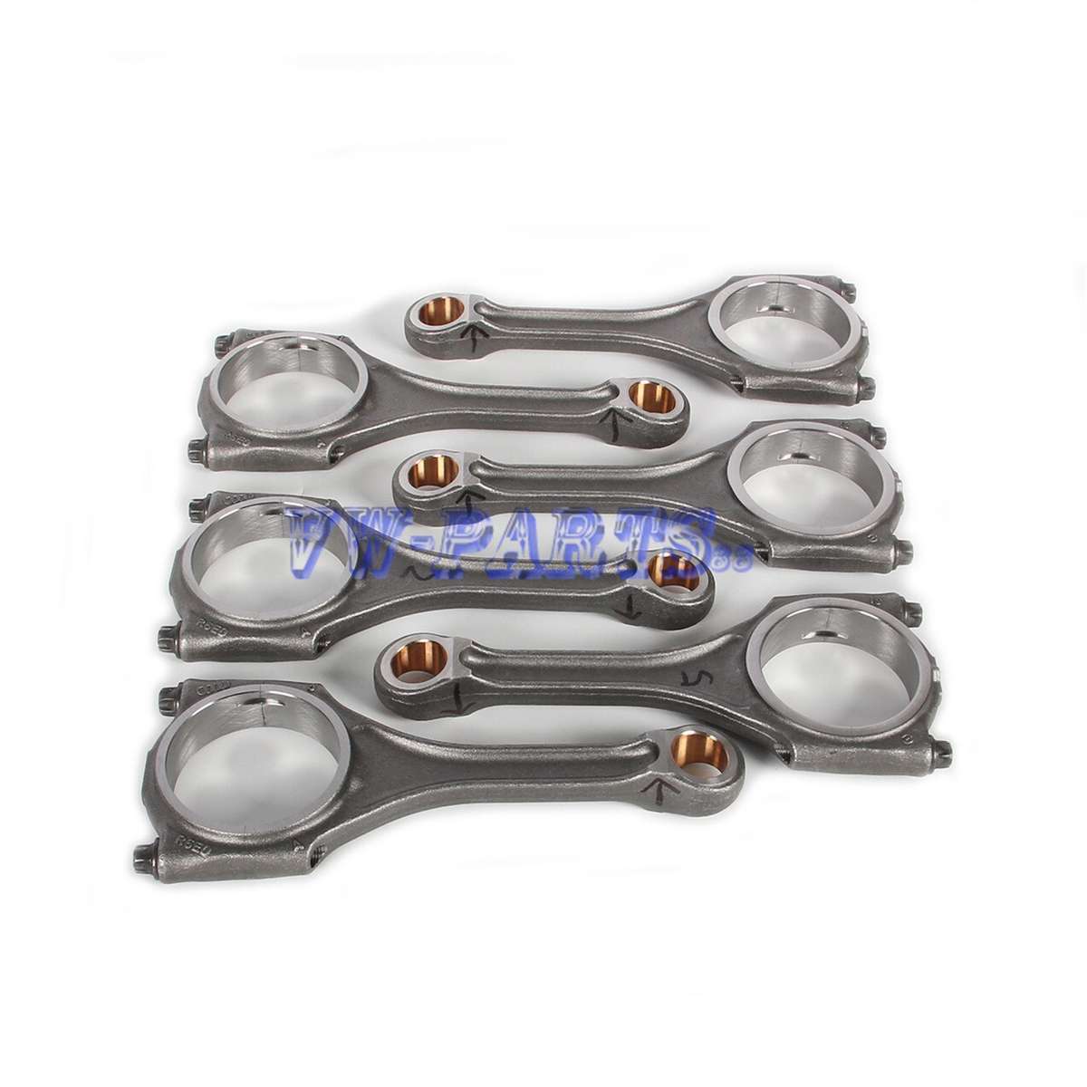 3.2L 6X Connecting Rods Fit For AUDI A4 A6 A8 AUK BKH #06E198401#