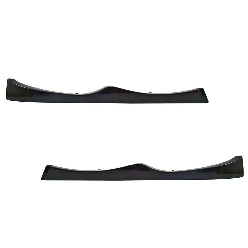 2X Headlight Eyebrow Lower Headlamp Eyelid Cover Trim For E46 325 330 Sedan