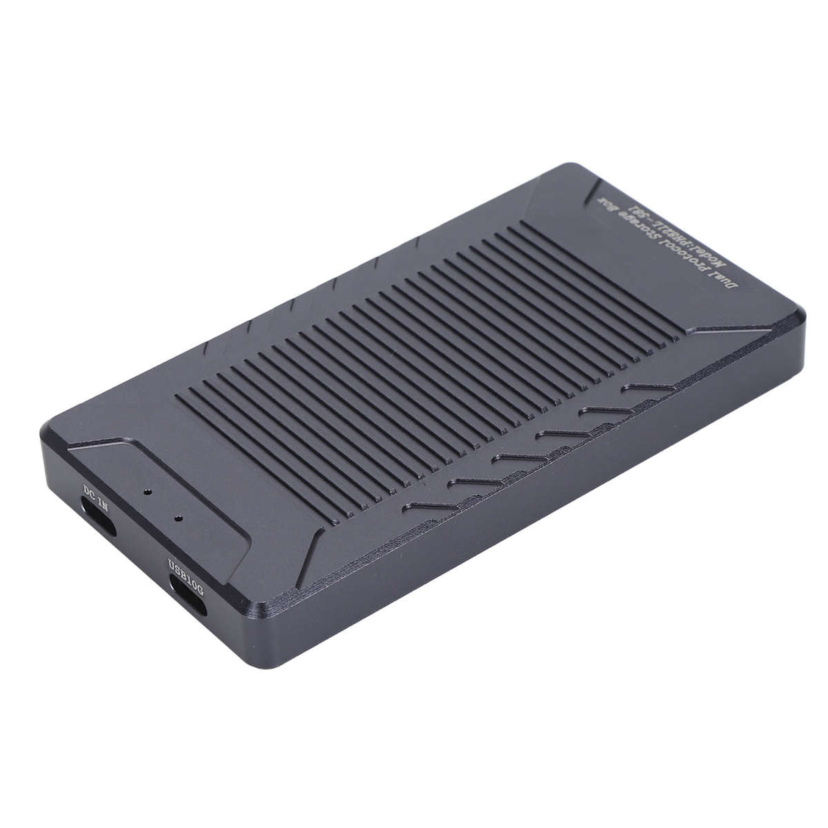 Double M.2 NVMe NGFF SSD Enclosure USB 3.2 Gen 2 10Gbps Type C External SSD New