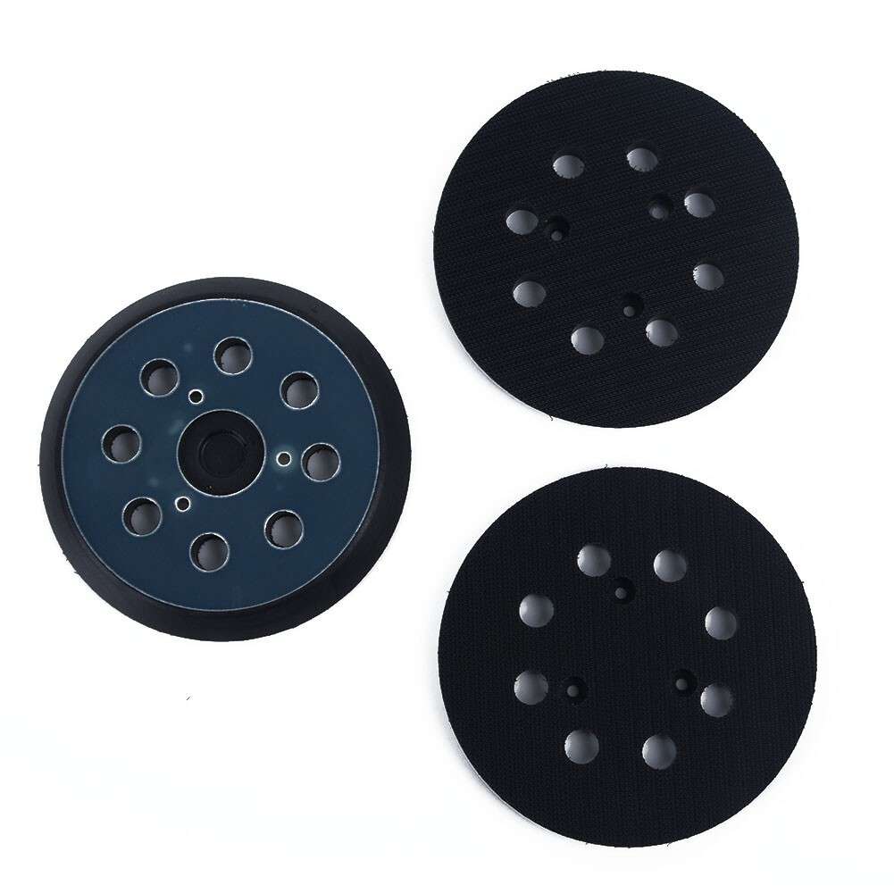 3pcs 125mm Sanding Base And Pad For Random Orbit Sander Replacement Parts