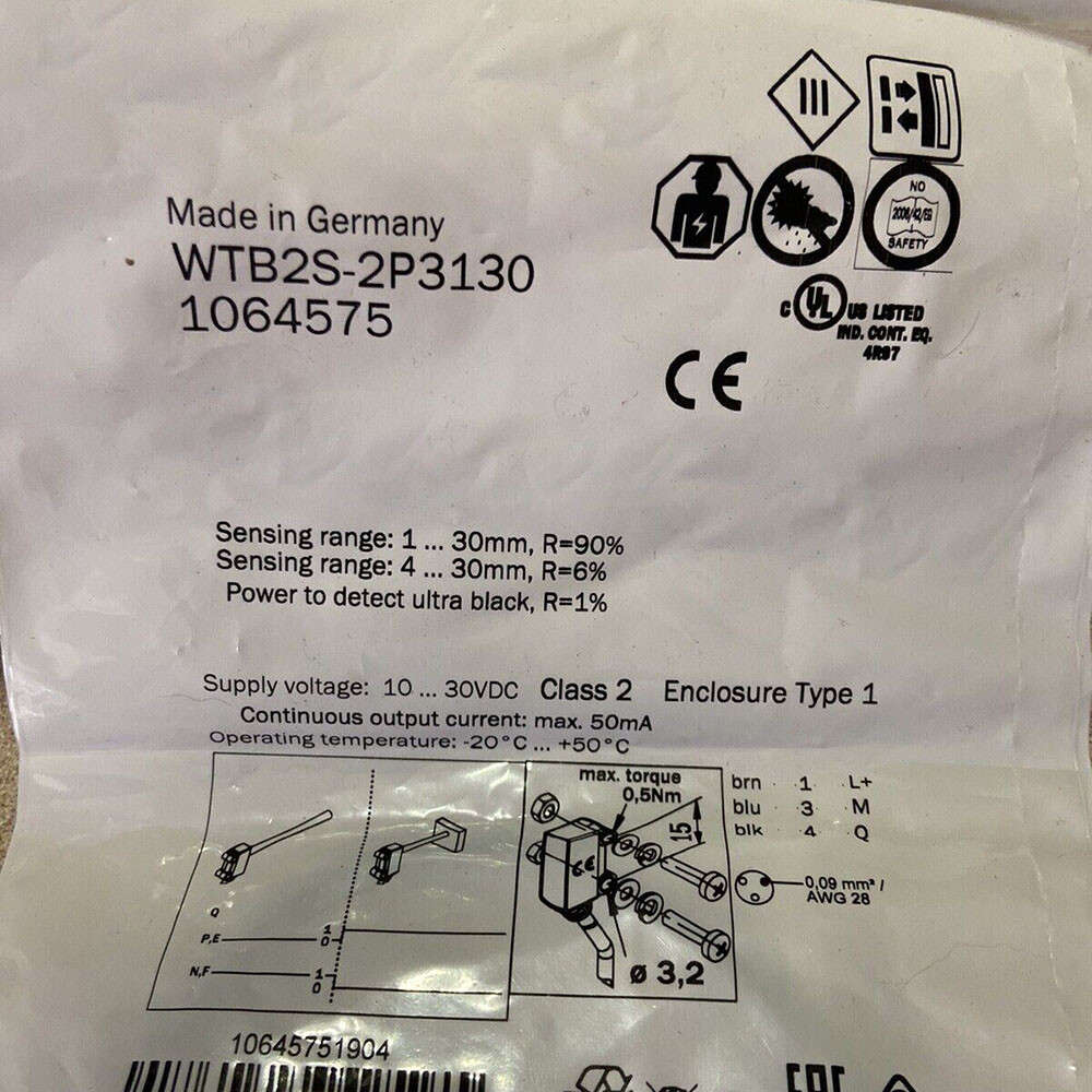 Photoelectric Sensor for SICK WTB2S-2P3130 WTB2S2P3130