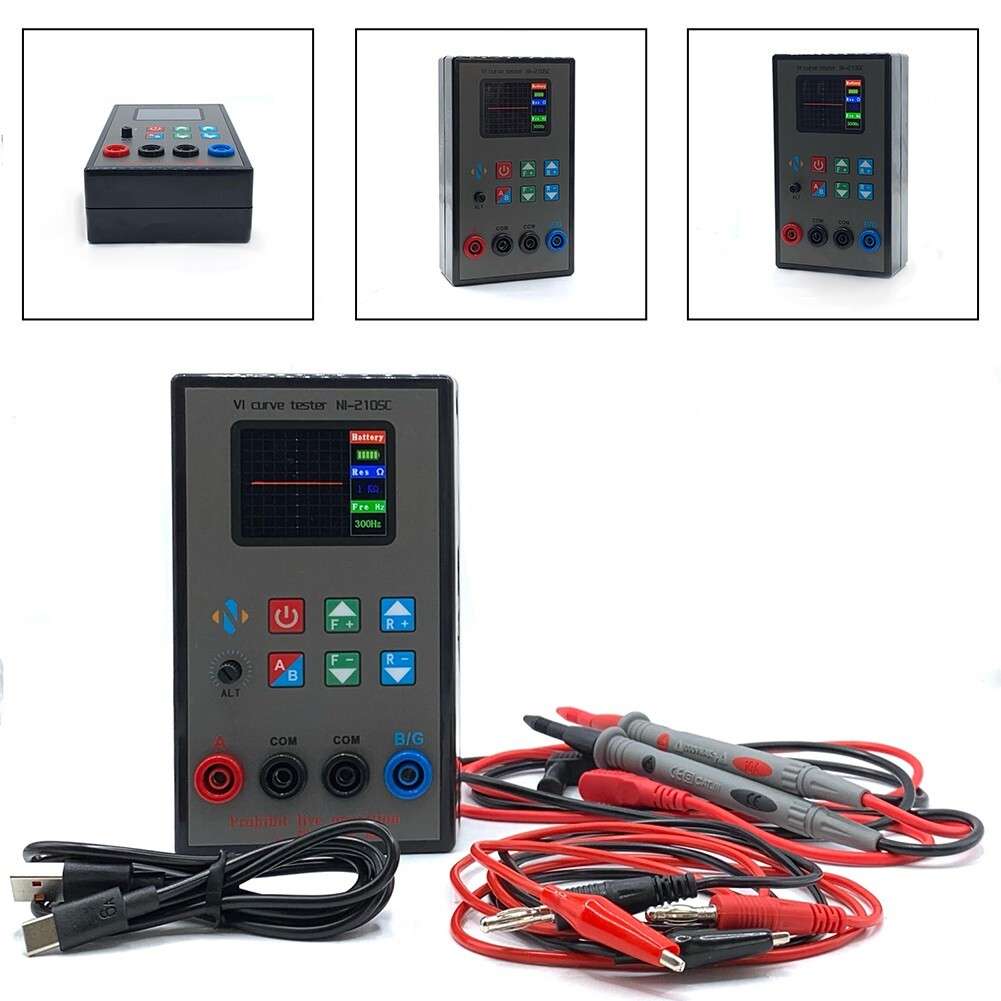 Comprehensive Dual Channel VI Curve Tester For Mixed Signal-Compone