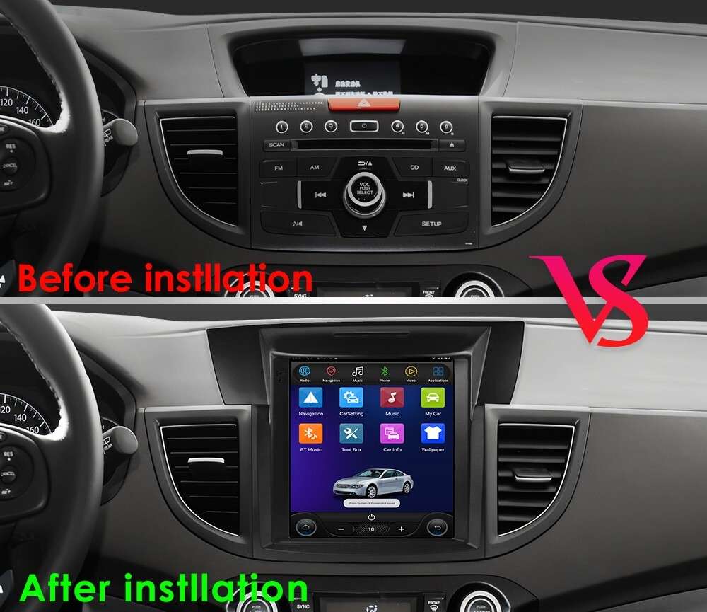 9.7'' For Honda CRV 2012-2016 Android 14 CarPlay Car Radio Multimedia GPS 2+32GB