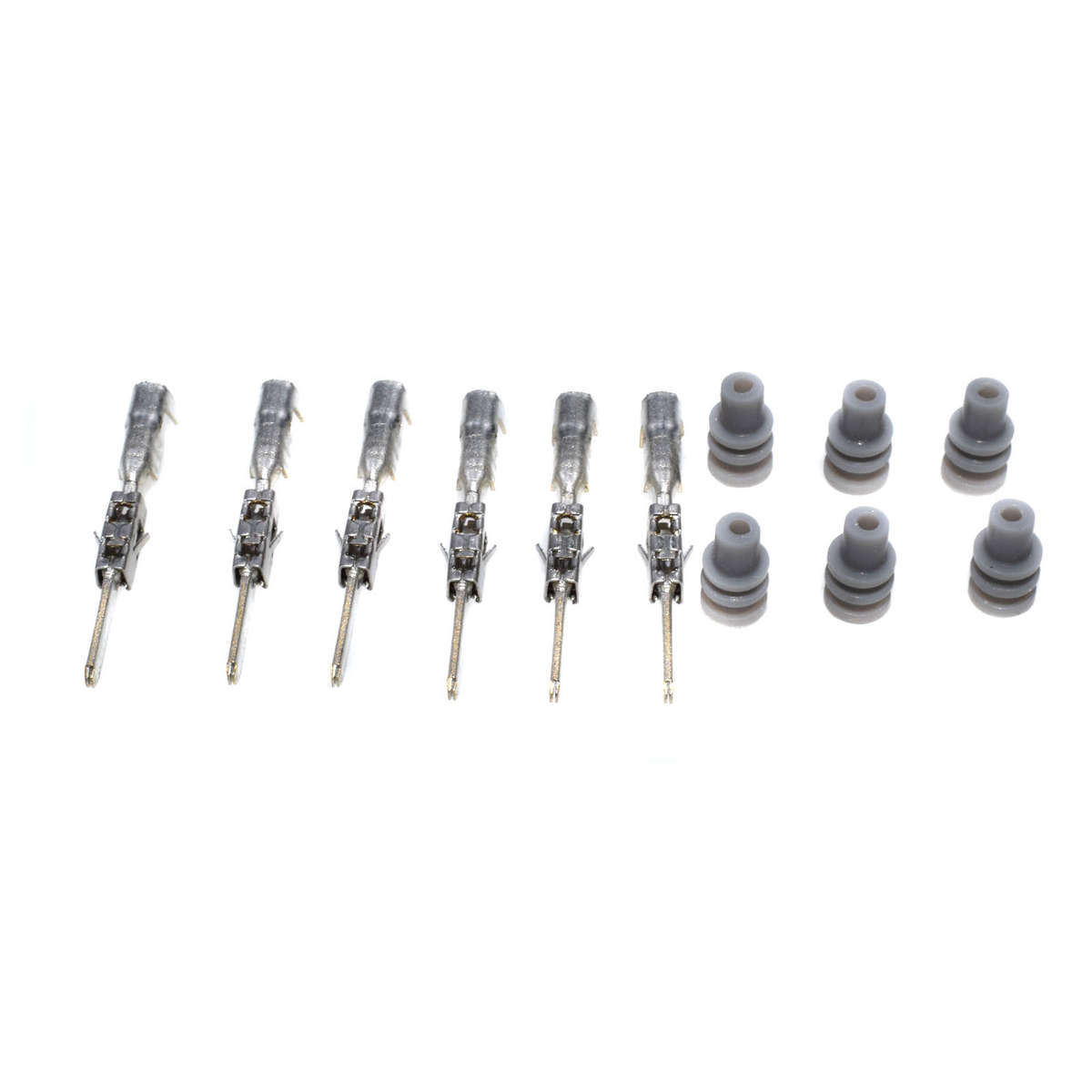 4 Sets 6 Pin Male Connector Plug 3B0 973 813 For VW Golf Jetta Passat 3B0973813