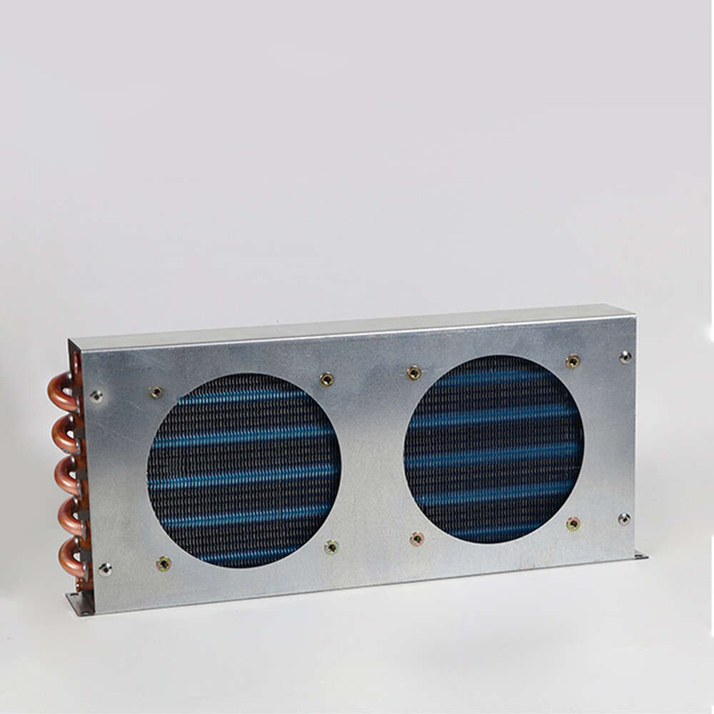 2*6*320 Condenser Aluminum Fin Copper Tube Air-cooled Water-cooled