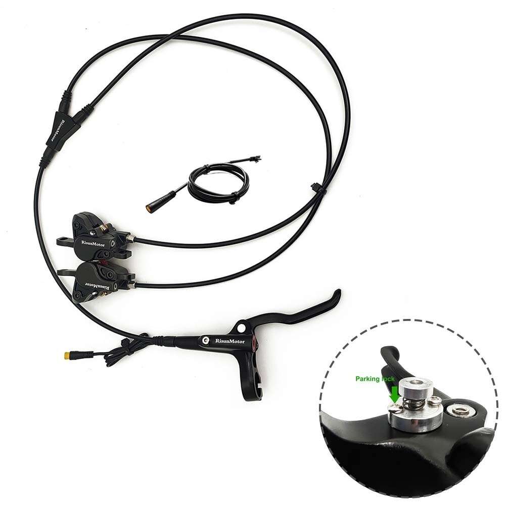 Cycling Disc Brake Kits Dual Front Calipers Hydraulic Left & Right Male