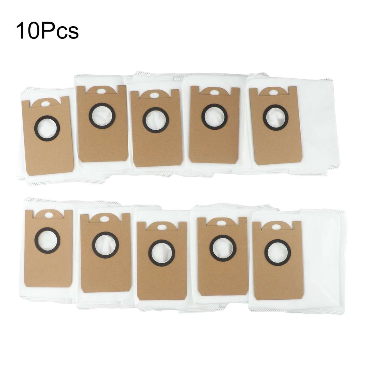 Efficiently Empty Dust Tank With 10 Dust Bags For Neabot Q11Robot Vacuum