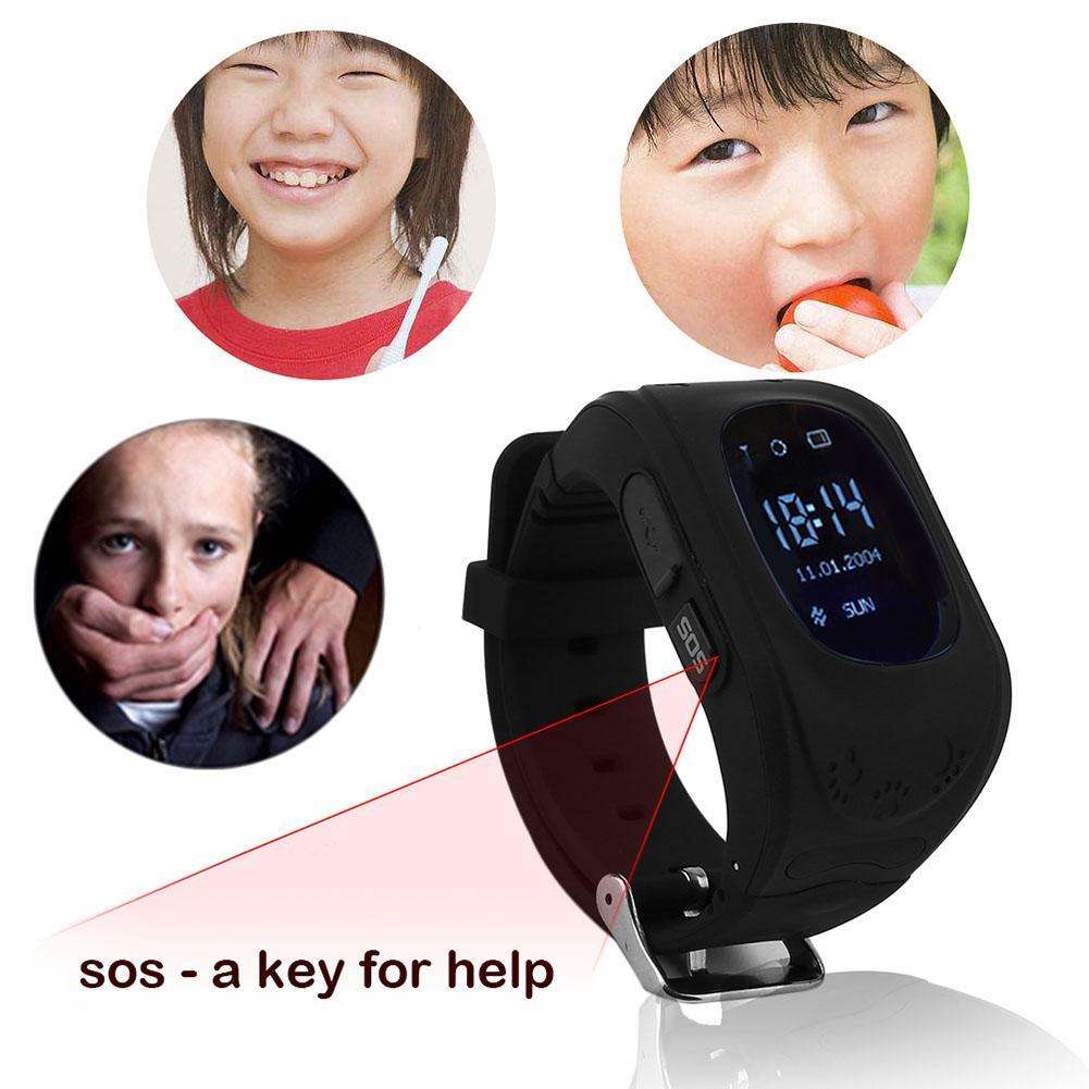 Q50 Kids GPS Smart Watch with Call Function | In Black,Blue or White