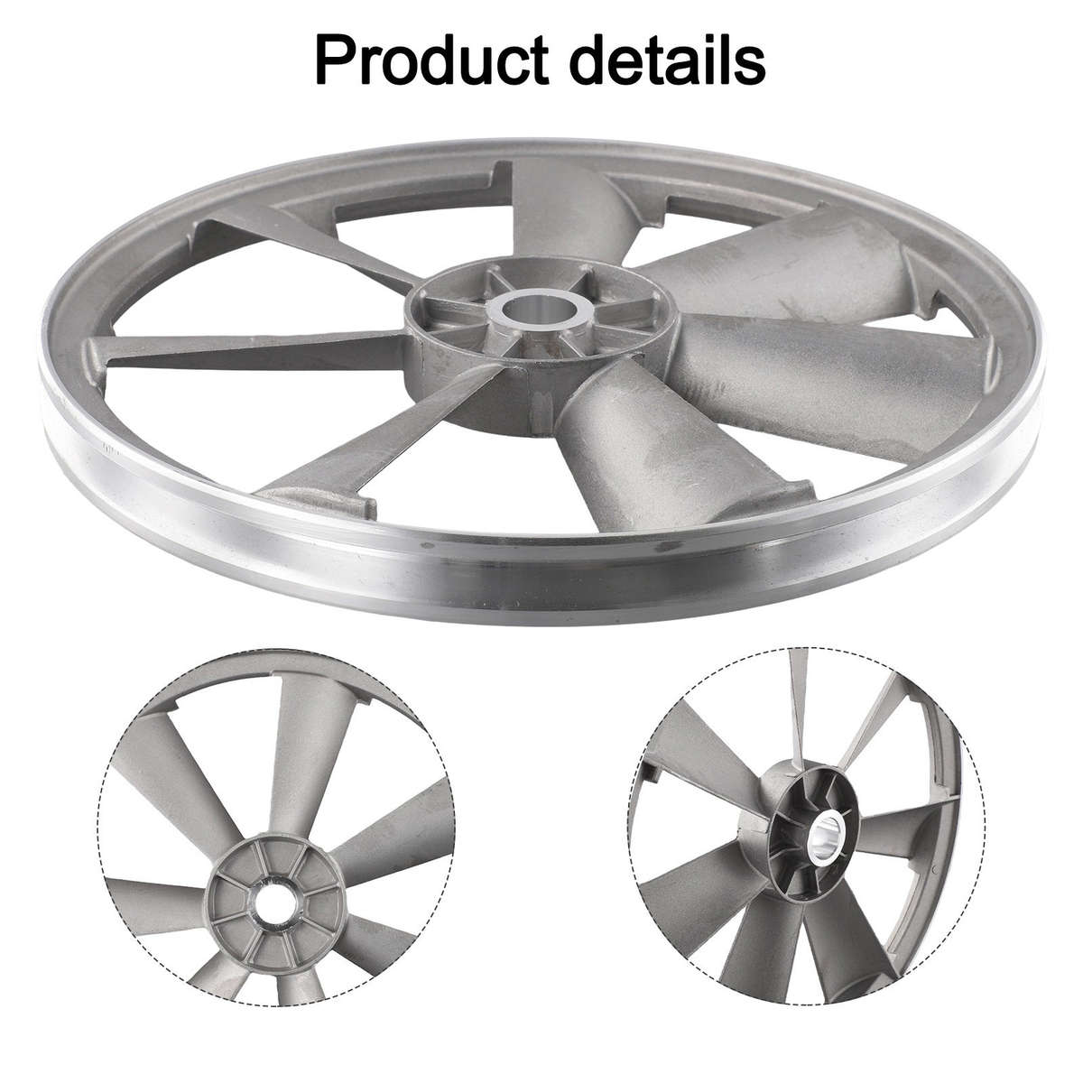 Air Compressor Accessory Metal Flywheel Pulley For Single Stage A Applications