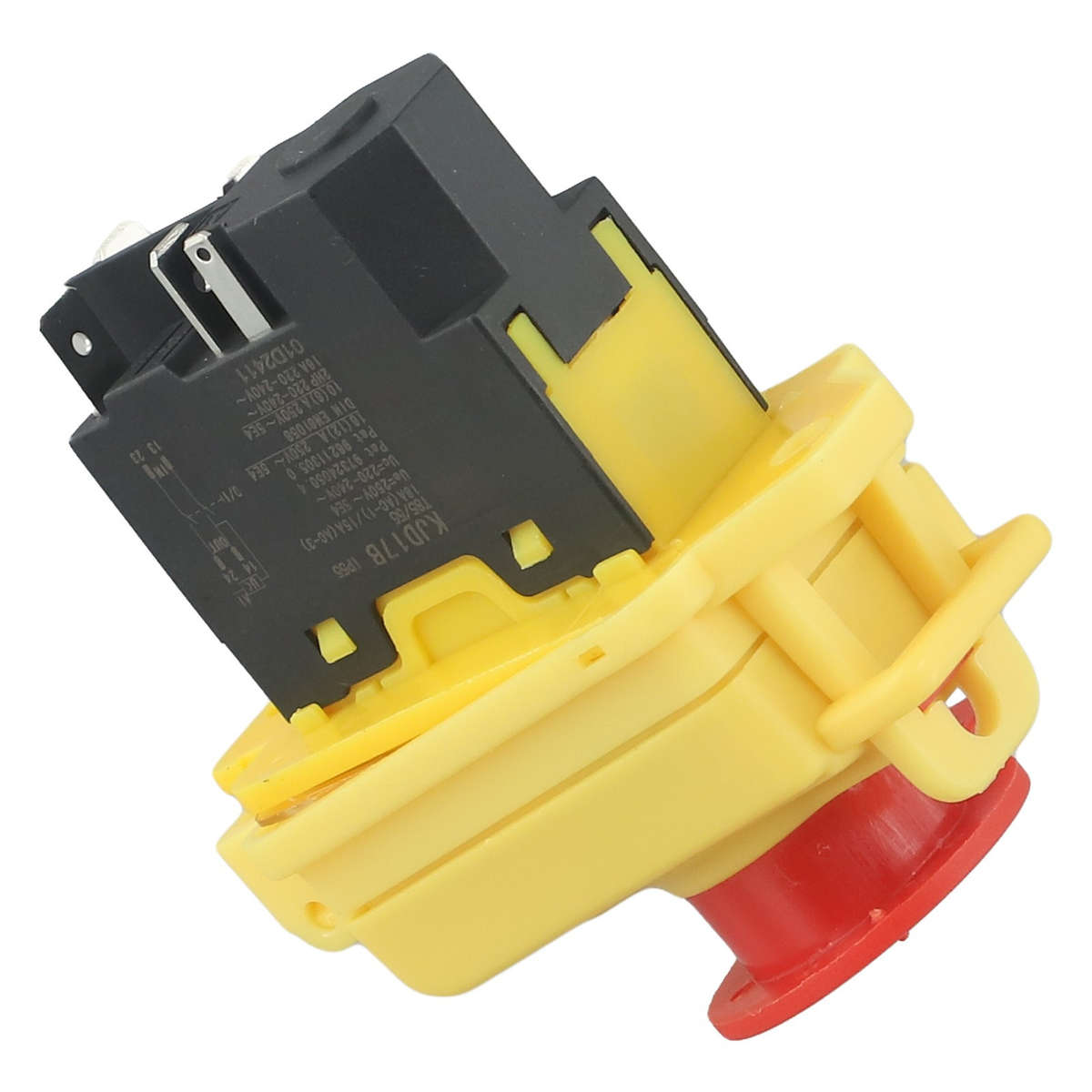 5Pin Electromagnetic Pushbutton Switch KJD17B For Safe Lathe Operation