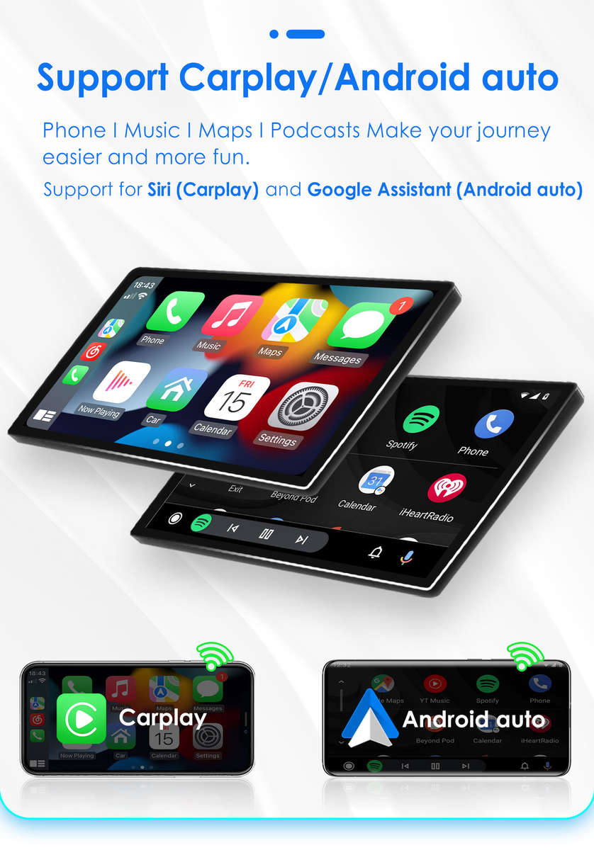 2+32GB Android 12 Apple CarPlay Car Stereo GPS Head Unit For Fiat Tipo 2015-2017