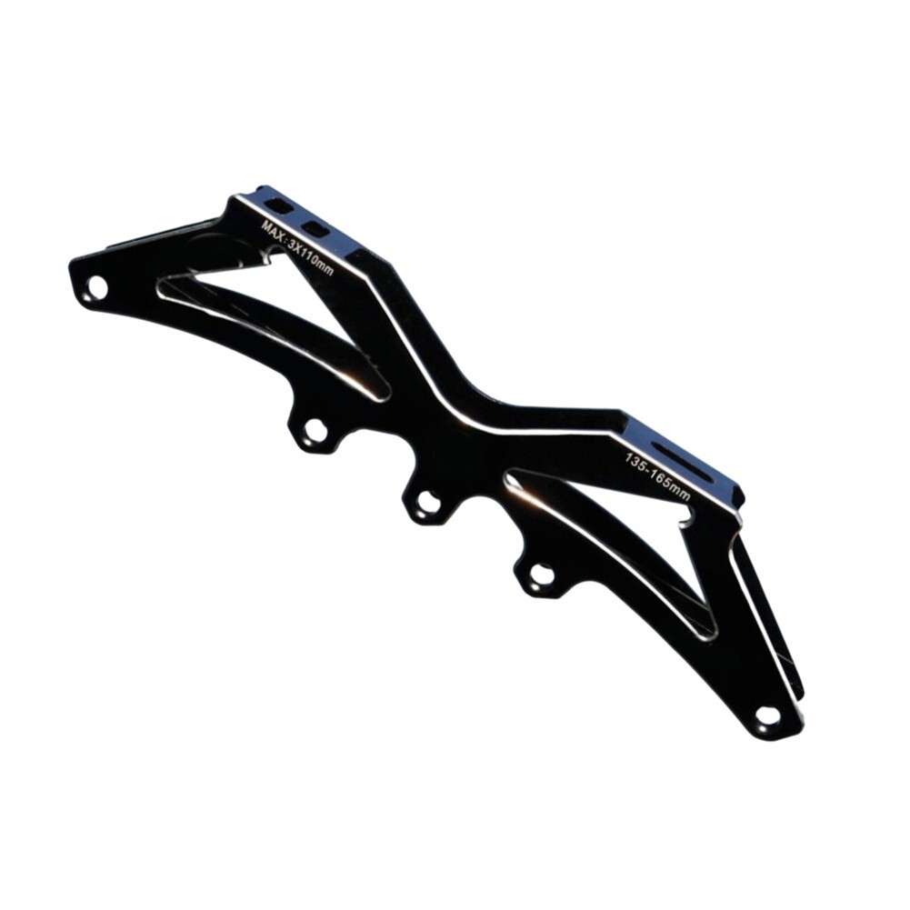 Anodized Inline Speed Skates Frame Base For Maximum Strength And Durability