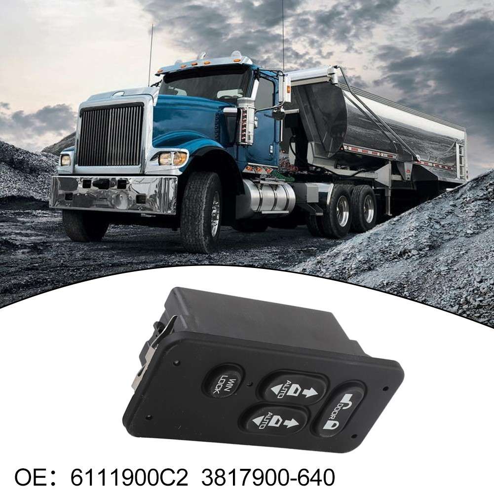 Aftermarket Replacement Master Power Window Switch For Navistar Trucks