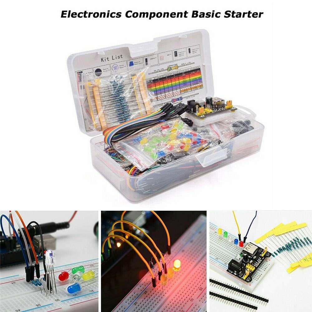 830 Breadboard Cable Resistor Electronics Component Starter-Kit Fits For