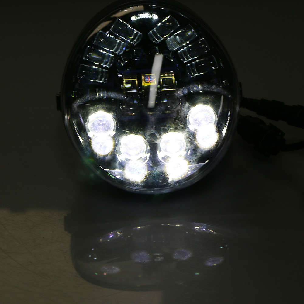 For Harley Davidson VROD V-Rod VRSC VRSCA VRSCDX VRSCR LED Headlight Hi/Lo Lamp