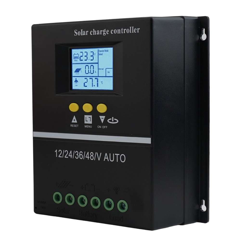 200A Solar Charge Controller With LCD And USB Ports For Efficient Power Usage