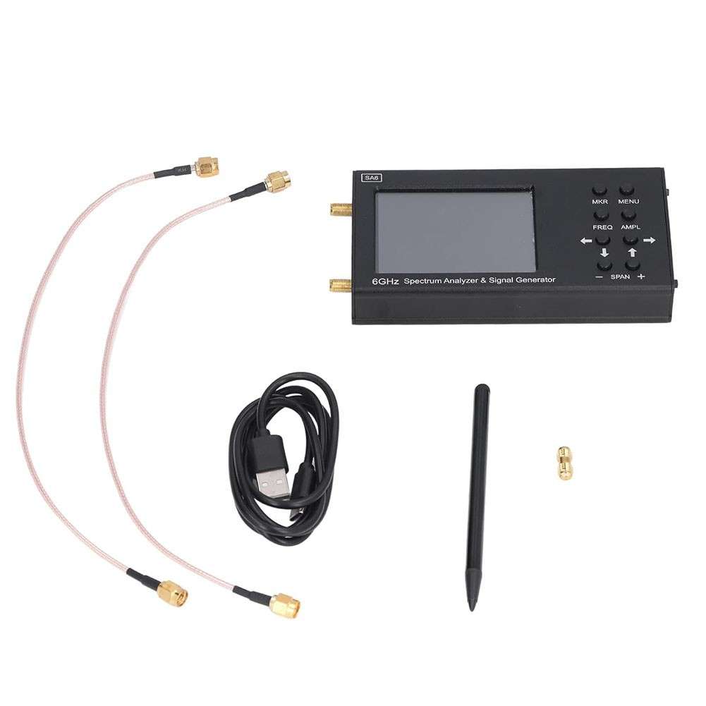SA6 6GHz Spectrum Analyzer Signal Generator RF Signal Wi-Fi 4G LTE CDMA GSM GPR