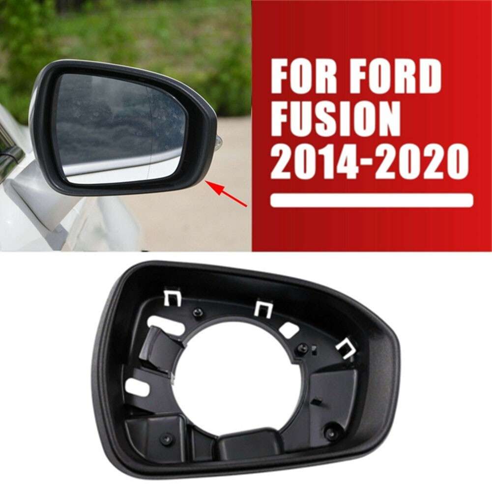 Custom Fit Black Mirror Frame For Ford Fusion 2014 2020 Right Side Upgrade