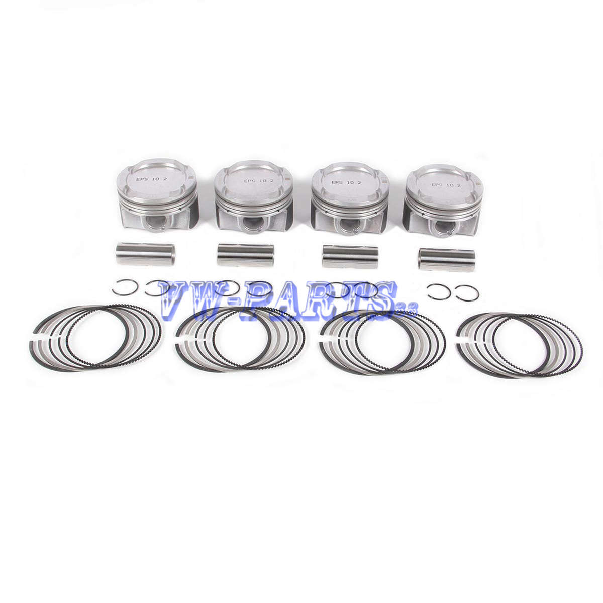 2.0T Piston Ring Assembly +0.5mm Set Fit For BMW 125i 330iX 520i X3 B46 B48