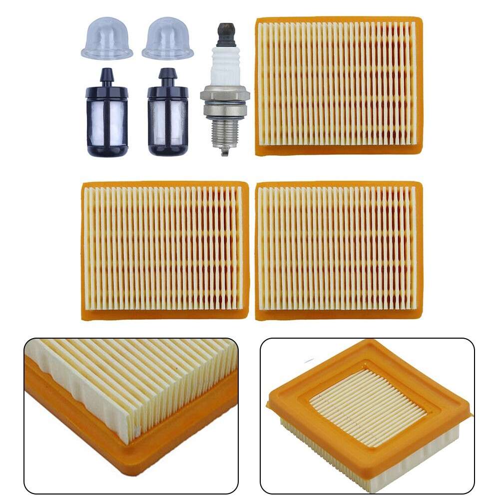 Air Fuel Filter Plug Prime Bulb For-Stihl FS91/FS91R/KM91R FS89 FS131 FC96 Parts