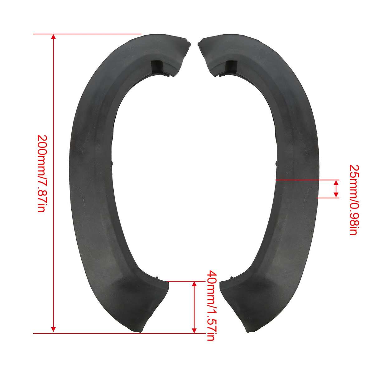 Air Intake Tube Damper Cover Rubber Duct Shock Absorber Fairing For YZFR1 2 CHW