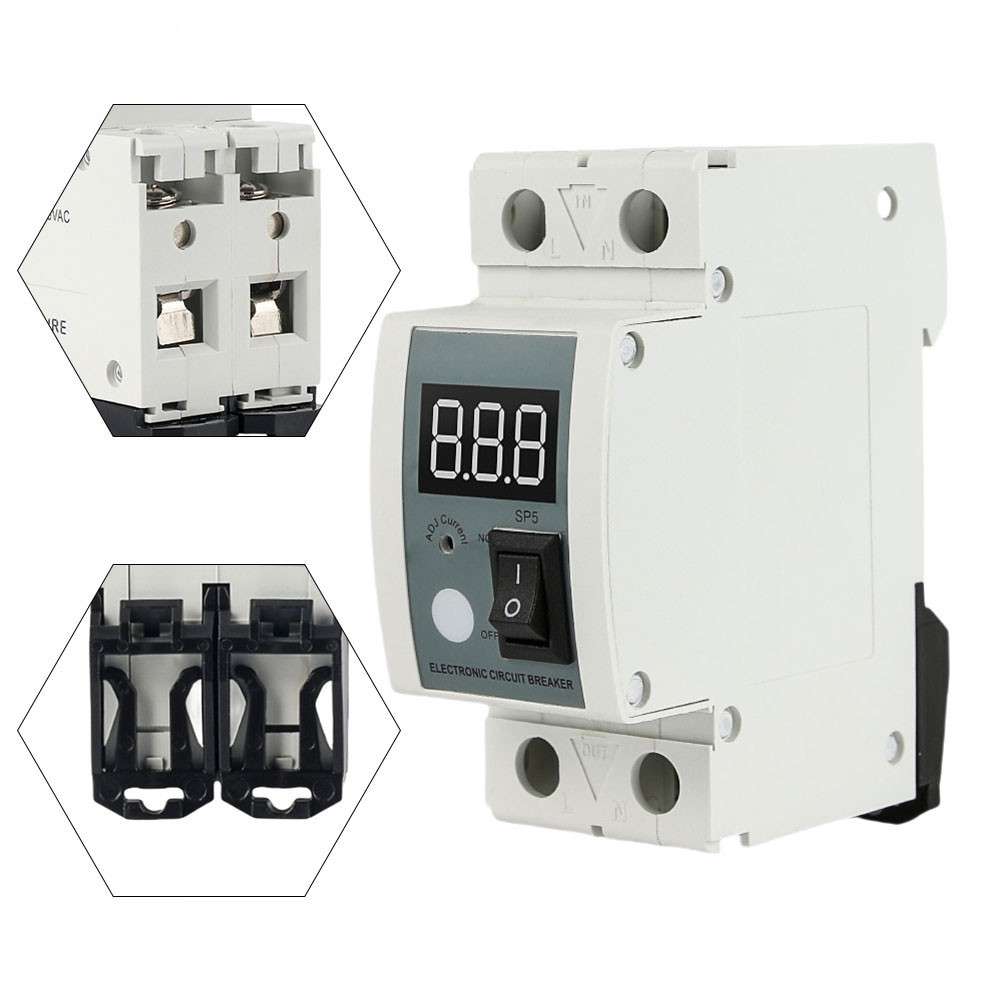 40A Current Limiter With Adjustable Range And LED Indicator For Circuit Use