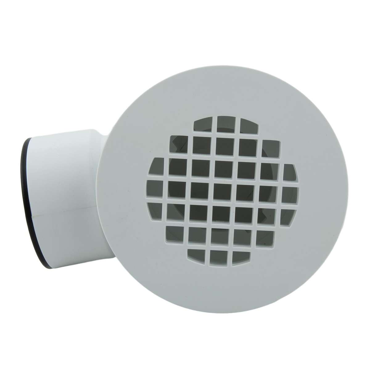 Low Profile Shower Drain, 1.5" Side Outlet Drain Assembly