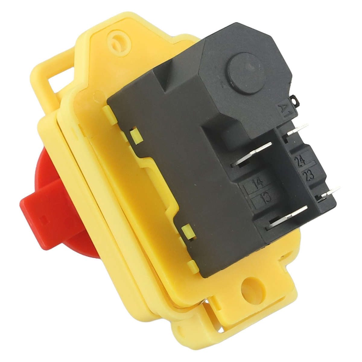 5Pin Electromagnetic Pushbutton Switch KJD17B For Safe Lathe Operation