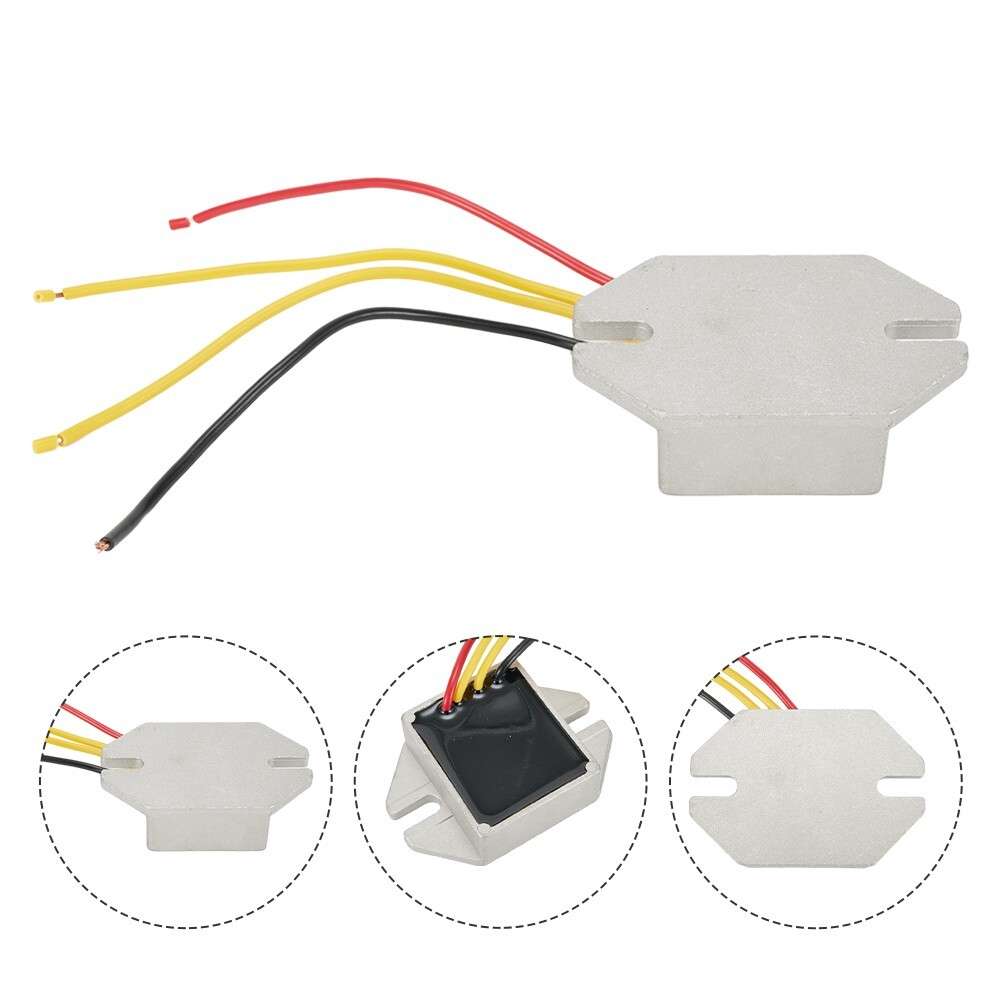 01-154-16 Metal Voltage Regulator Rectifier 12-Volt For Motorcycles/Sn