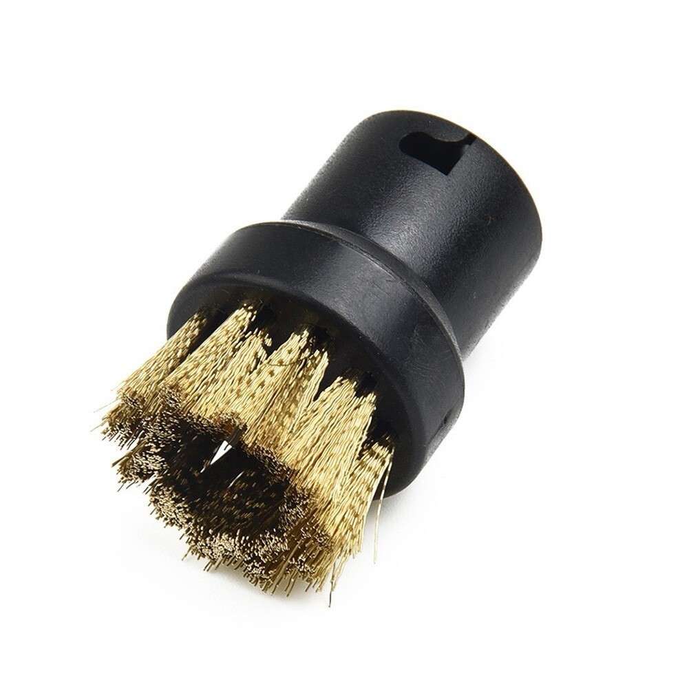 8x Round Brass Wire Brush Nozzle For KARCHER SC1,SC2 SC3,SC4 SC5 Steam Cleaner