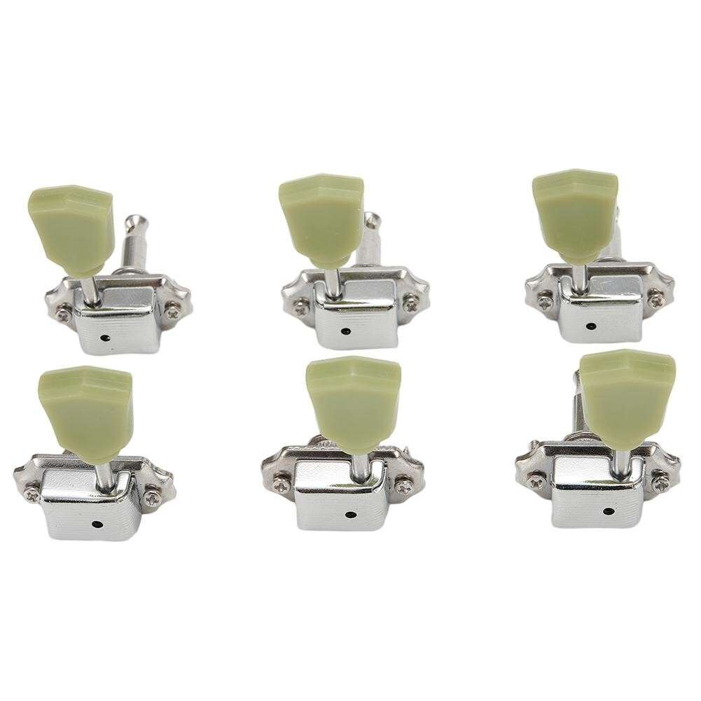 3R+3L Deluxe Guitar Tuning Pegs Keys Machine Heads Tuners For Gibson Style Kit