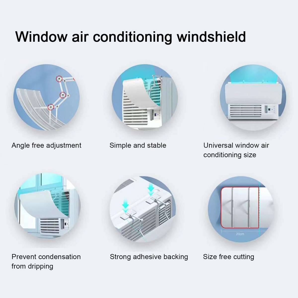 Consistent Temperature Air Vent Deflector For Wall AC Unit Experience