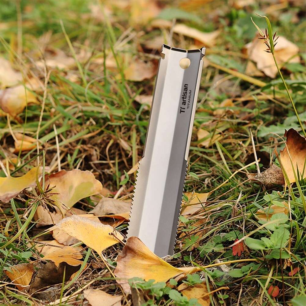 Compact Camping Trowel With Serrated Edge Essential Outdoor Tool