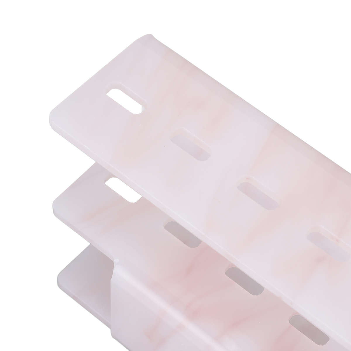 6 Holes Tweezers Organizer Rack Plastic Space Saving Tweezers Storage Stand CHW