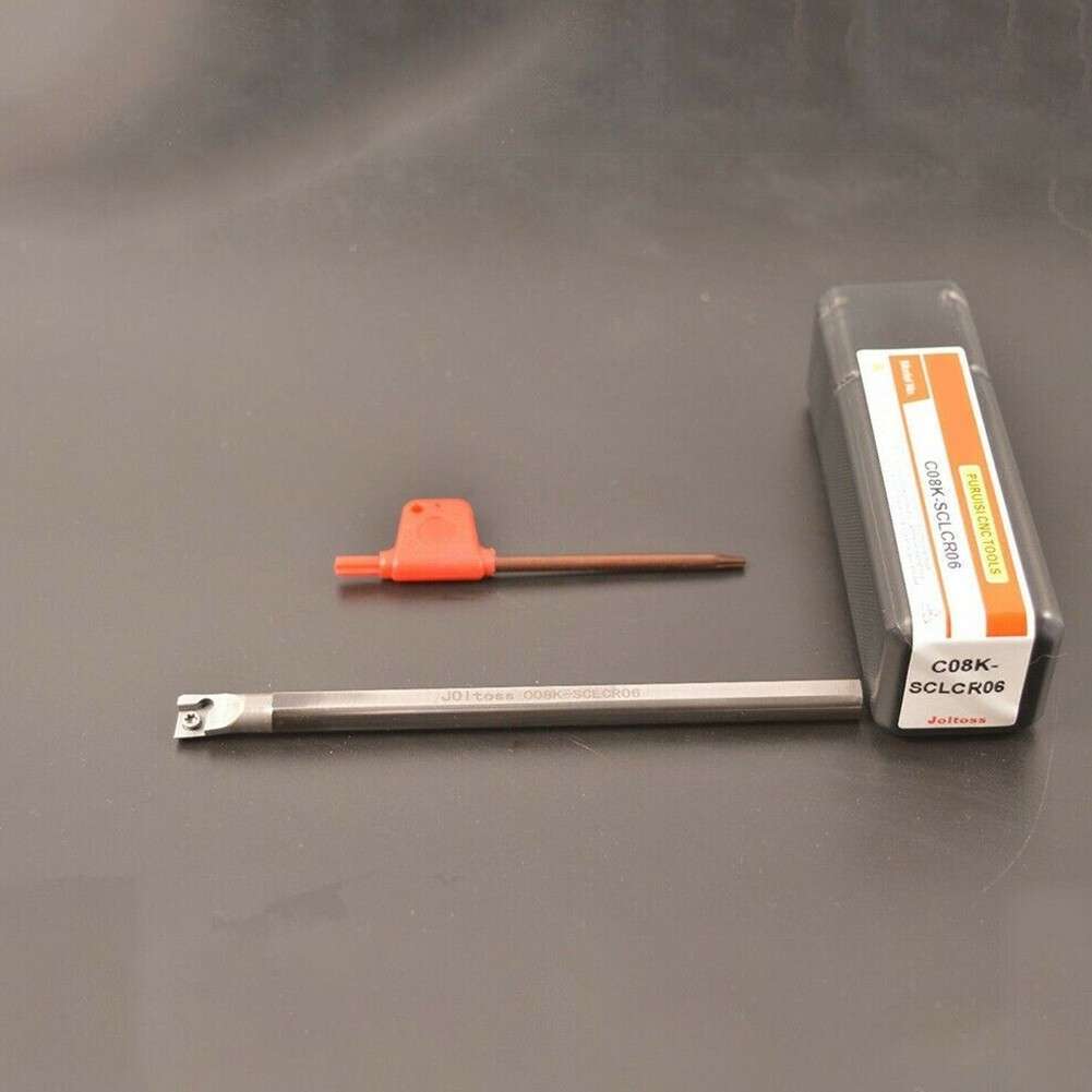 For CCMT0602,C08K-SCLCR06,Solid Carbide Lathe Inner Turning Tool Boring-Bar Part