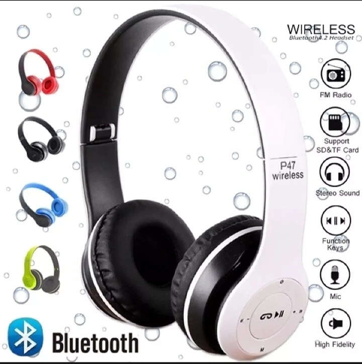 P47 Wireless Bluetooth Headphone