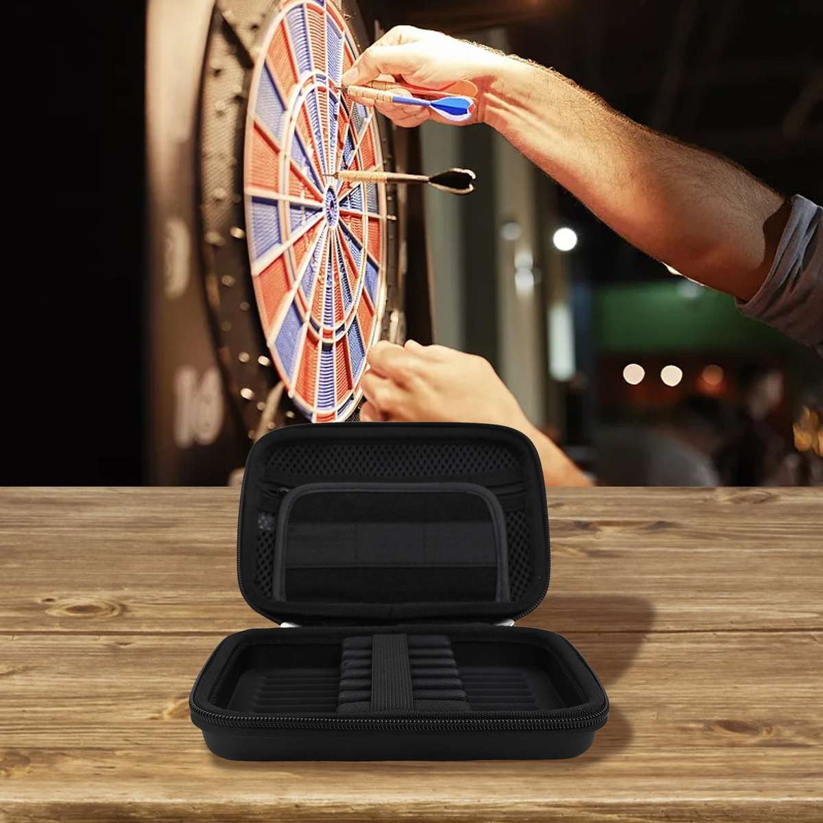 Portable Darts Carry Case With Double for PROTECTION Fits All Types Of Darts