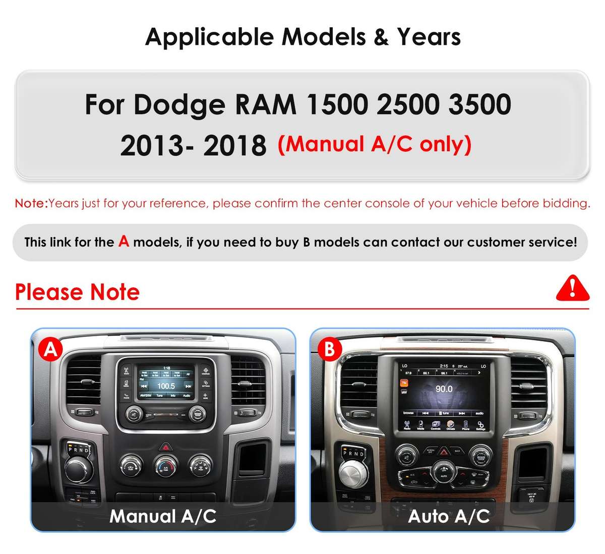 9.7" For Dodge Ram 1500 2500 3500 2013-2019 Car Radio Stereo GPS Android Carplay