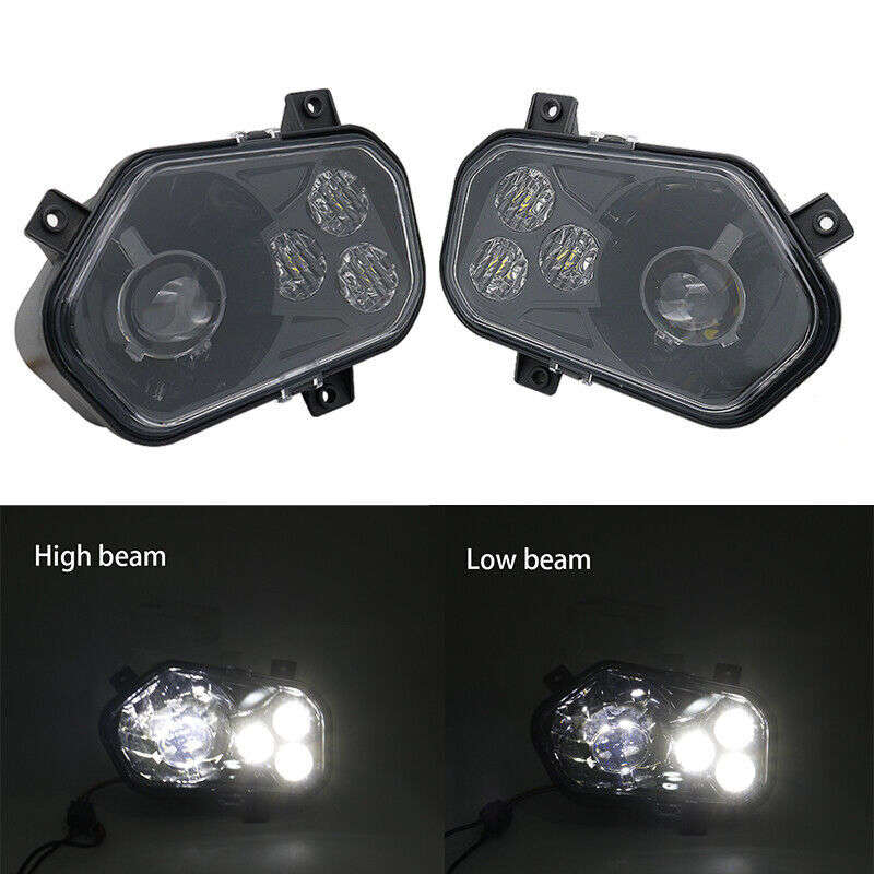 LED Conversion Headlight DRL For 2011-2014 Polaris RZR 800 ATV UTV /RZR 900 XP